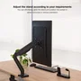Tooq Soporte de Mesa para Monitor DB5032TNR-B 17''-32'' Negro